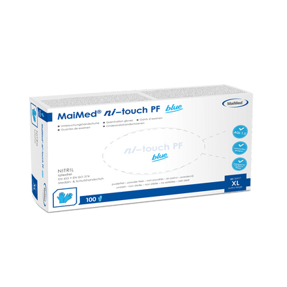 MaiMed ni-touch Einmal-Nitrilhandschuhe 100 St./Box