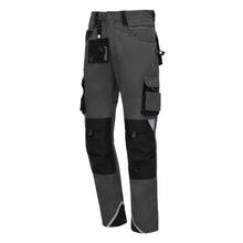 NITRAS MOTION TEX PRO FX, work trousers, long, gray / black
