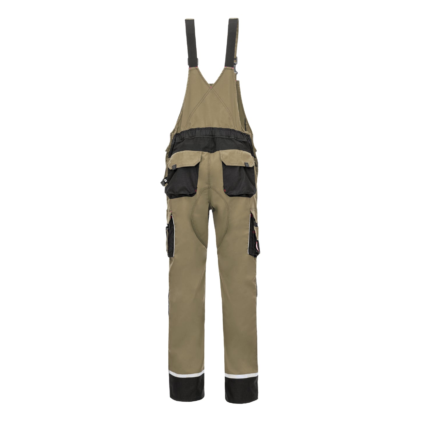NITRAS MOTION TEX PRO FX, Latzhose, khaki / schwarz
