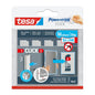 tesa Powerstrips Click Klett-Klebepads, weiß, 2 Stück