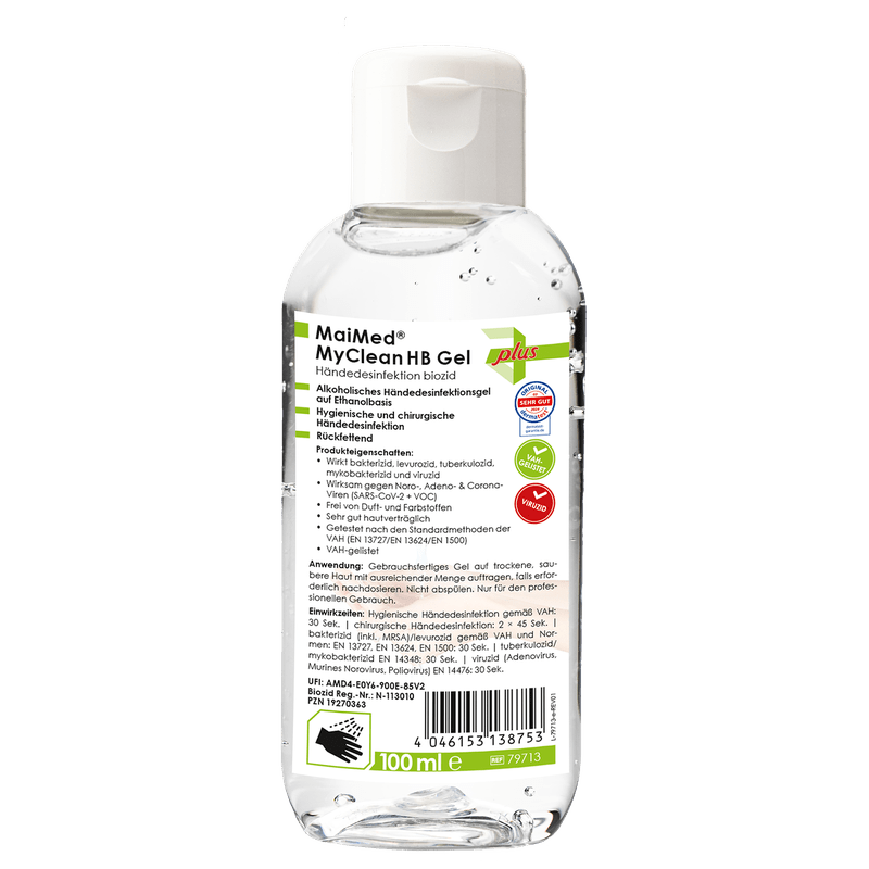 MaiMed MyClean HB Gel 100 ml/Fl. | Flasche (500 ml)