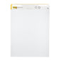 Der Post-it® Super Sticky selbsthaftendes Meeting Chart/Flipchart 559 von 3M Deutschland GmbH hat 30 weiße Blätter pro Block, ist 63,5 x 76,2 cm groß, hat einen gelb-weißen Kopf mit Logo und ist vertikal ausgerichtet für die Wandmontage. Packung mit 2 Blöcken.