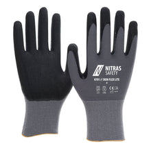 NITRAS SKIN FLEX LITE, Montagehandschuhe, grau / schwarz
