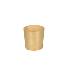 The PAPSTAR finger food bowls made of wood "pure", round, Ø 4.5 cm (12 pieces) by PAPSTAR GmbH are small, round wooden bowls that are ideal for serving finger food and environmentally enhance any set table. Pictured on a plain white background.