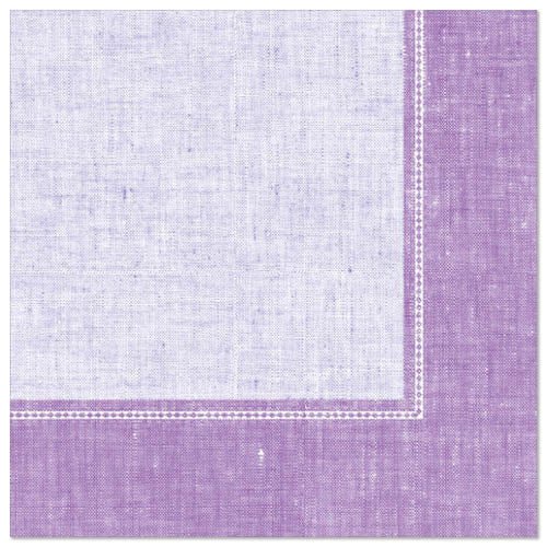 The "ROYAL Collection" napkins from the PAPSTAR GmbH 50 napkins, 40x40 cm in fuchsia with a 1/4 fold, are perfect for adding a touch of elegance and color to your table setting.