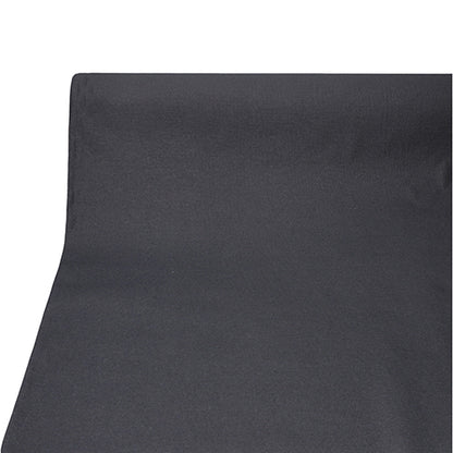 A 20 m x 1.18 m tablecloth from PAPSTAR GmbH from the ROYAL Collection, made of high-quality PV-Tissue Mix with a fabric-like texture, is rolled out on a flat white surface.
