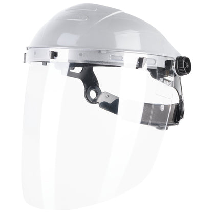 NITRAS PROTECT Visier, transparent / schwarz, EN 166 Kunststoff | Packung (1 Stück)