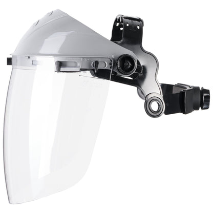NITRAS PROTECT Visier, transparent / schwarz, EN 166 Kunststoff | Packung (1 Stück)