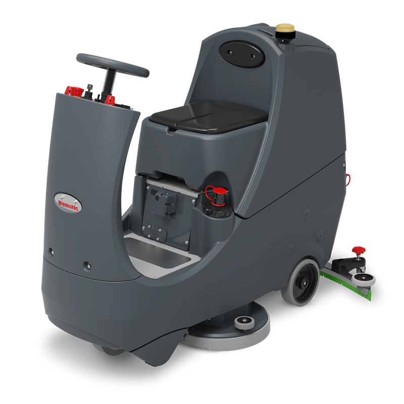 Numatic Aufsitz-Scheuersaugmaschine CRL8072/50T inkl. Ladegerät u. 2 TenTec-Bürsten (UN3171) | Packung (1 Stück)