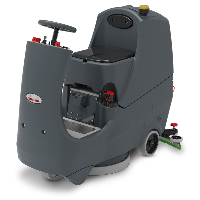 Numatic Aufsitz-Scheuersaugmaschine CRL8055T inkl. integriertem Ladegerät u. TenTec-Bürste | Packung (1 Stück)