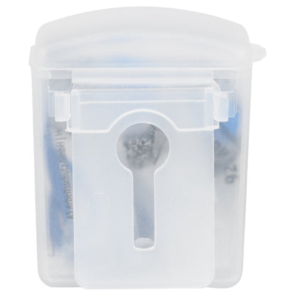NITRAS MUTE PLUGS, hearing protection plugs, blue, EN 352-2 metal | Pack (48 pieces)