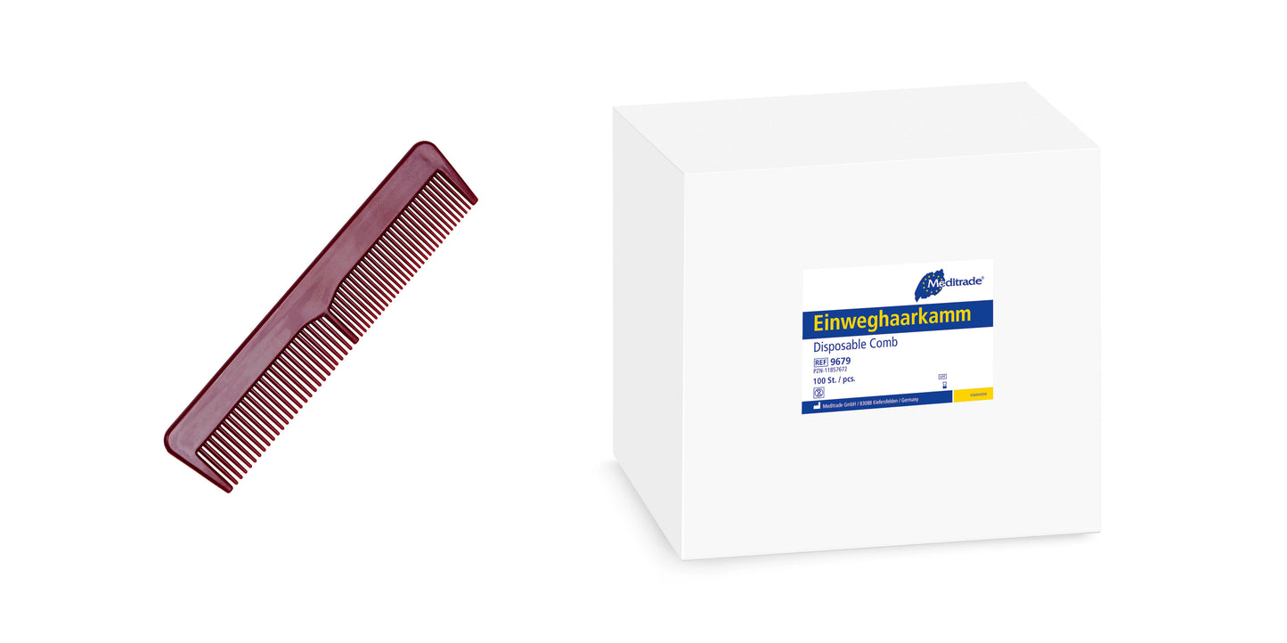 Einmalhaarkamm | Packung (100 Stück)