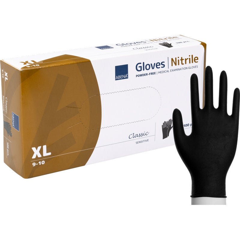 nitril handschuhe schwarz puderfrei Nitril-Handschuhe Classic Sensit., Puderfrei, Schwarz