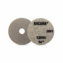 ARCORA SUNSHINE ProPAD 3IN1 Reinigungs- und Polierpad grau