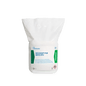 Ein weißer Kunststoffbeutel mit der Aufschrift "Dr. Schumacher DESCOSEPT PUR WIPES RTU | Spender (120 Tücher)" der Dr. Schumacher GmbH ist mit blauer und grüner Schrift, einem chemischen Gefahrensymbol und einem Abreißverschluss versehen - ideal für die Desinfektion von medizinischen Geräten.