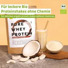 Bio Whey Protein Pulver Kokos