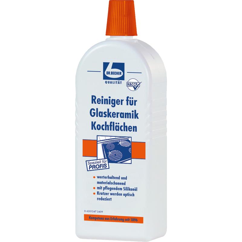 Dr. Becher Glaskeramik Reiniger für CERAN® Kochflächen - 500 ml | Flasche (500 ml)