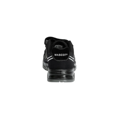Safety sandals S1P, Velcro safety sandals S1P safety shoes, black/silver