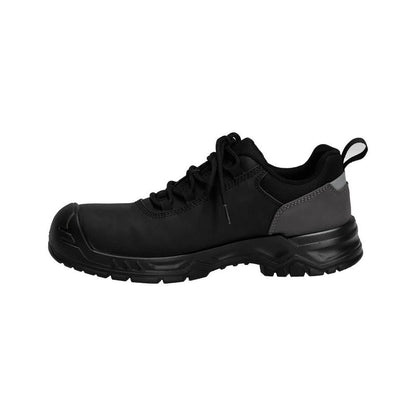 Safety shoes S3S, laces safety shoes S3S, black