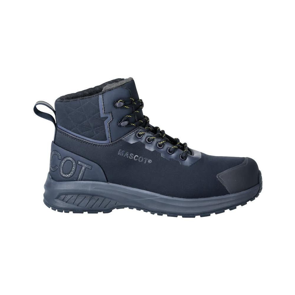 Safety boots, electrical protection Safety ankle boots SB, black-blue