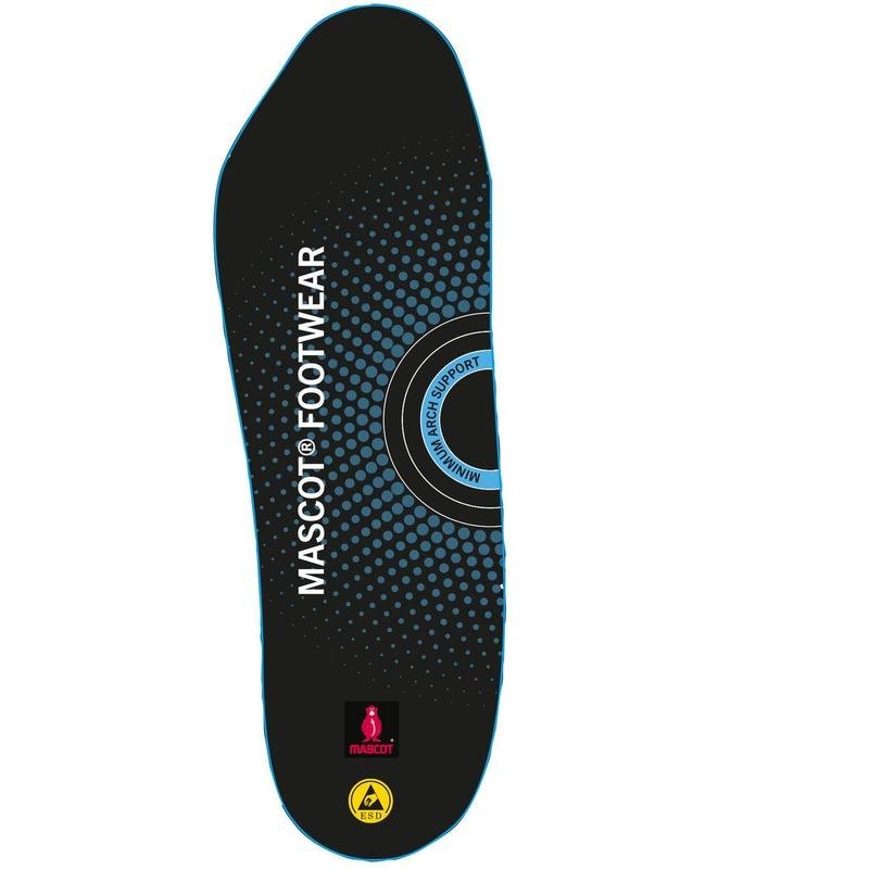 MASCOT® Einlegesohlen, minimale Fußgewölbestütze Einlegesohlen, schwarz