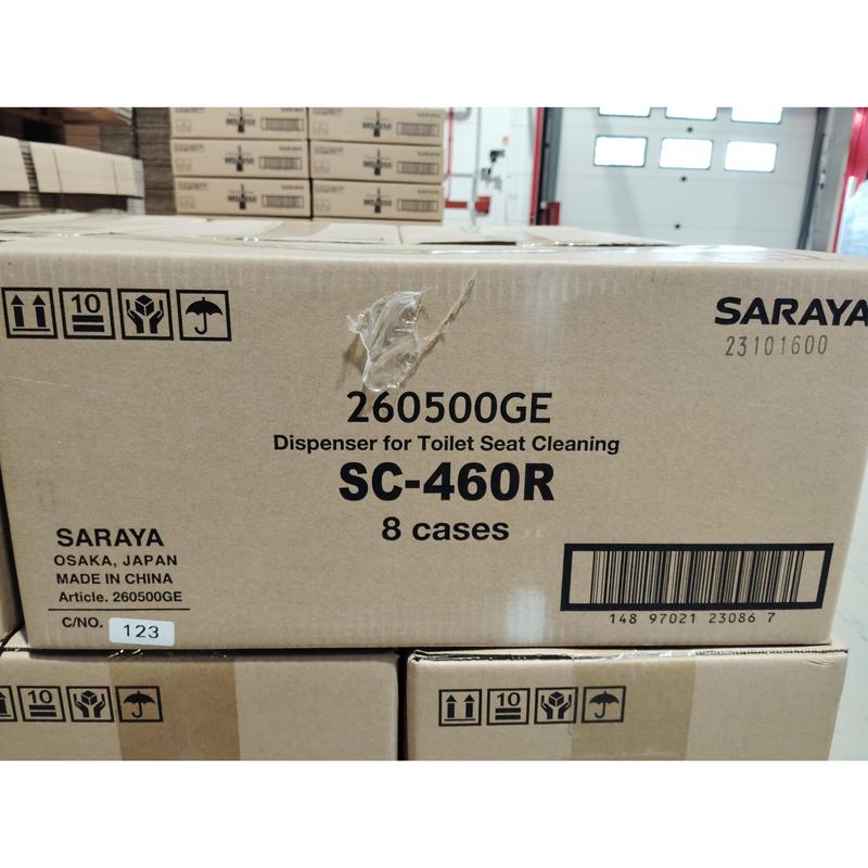 Saraya SC-460R Toilettensitz Desinf. Spender | 1 Stück