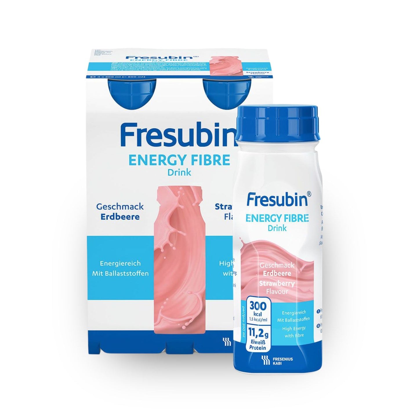 Fresubin Energy Fibre Drink 4 x 200 ml | Pack (4 bottles)