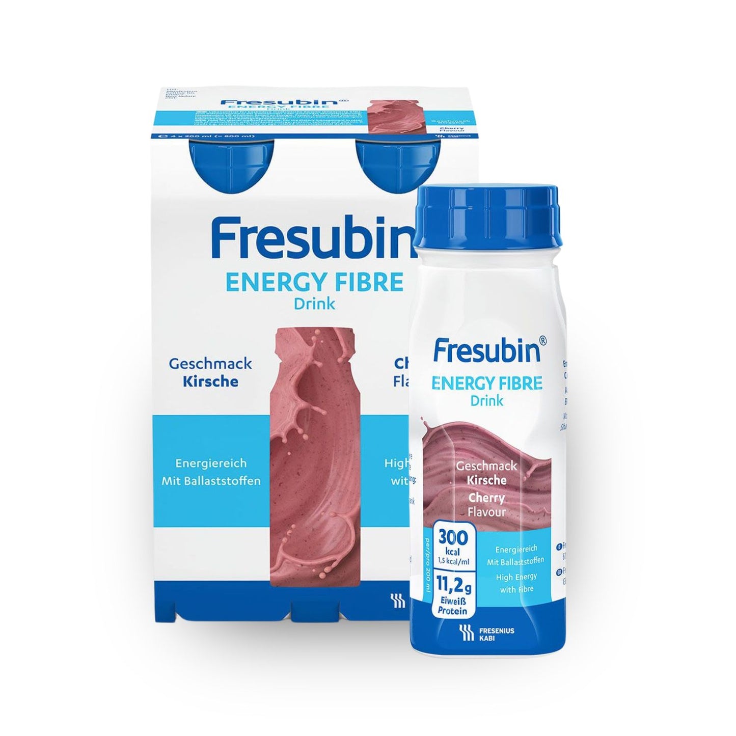 Fresubin Energy Fibre Drink 4 x 200 ml | Pack (4 bottles)