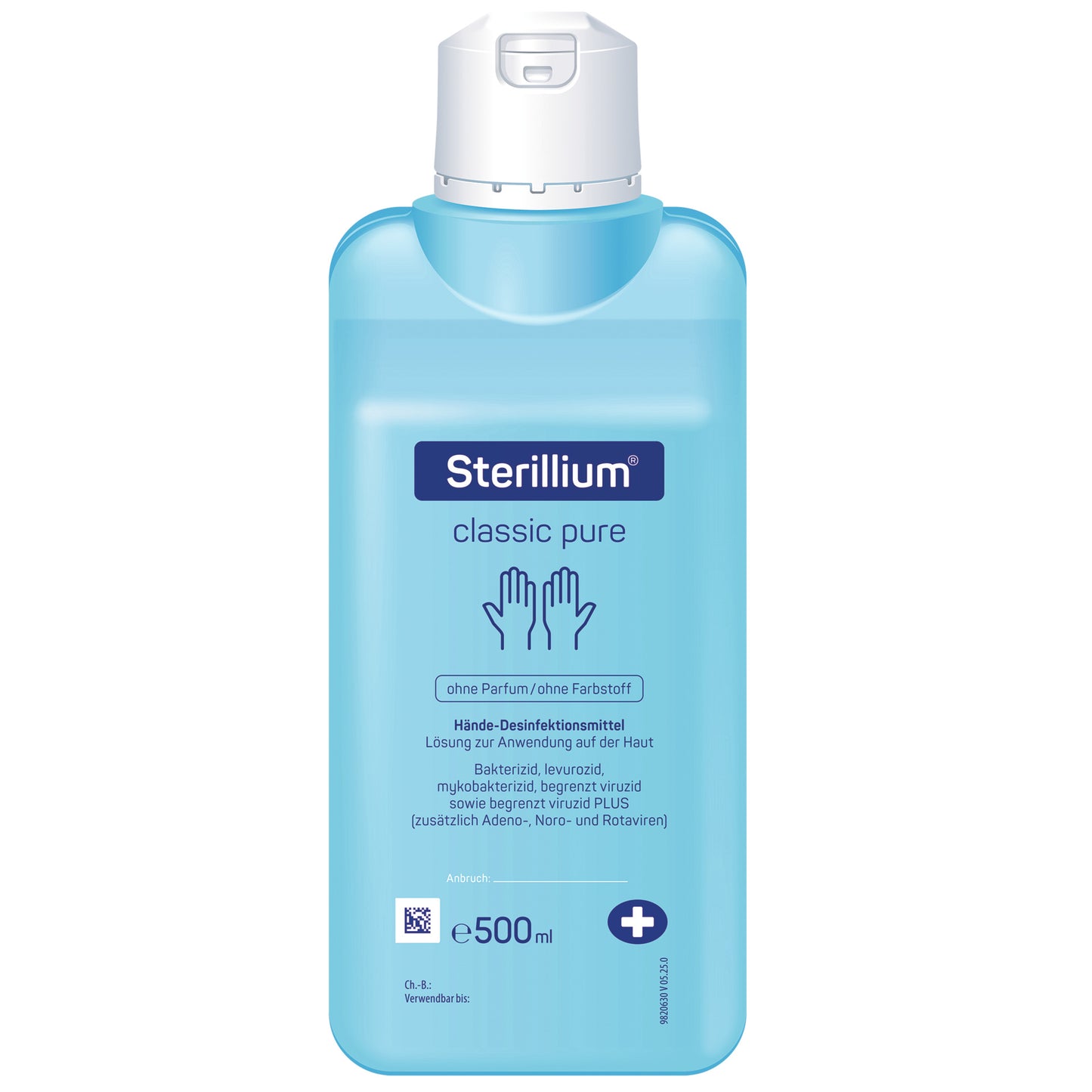 Sterillium® Classic Pure Hand Sanitizer, Fragrance-Free
