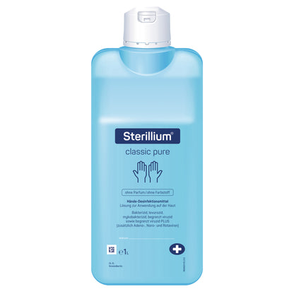 Sterillium® Classic Pure Hand Sanitizer, Fragrance-Free