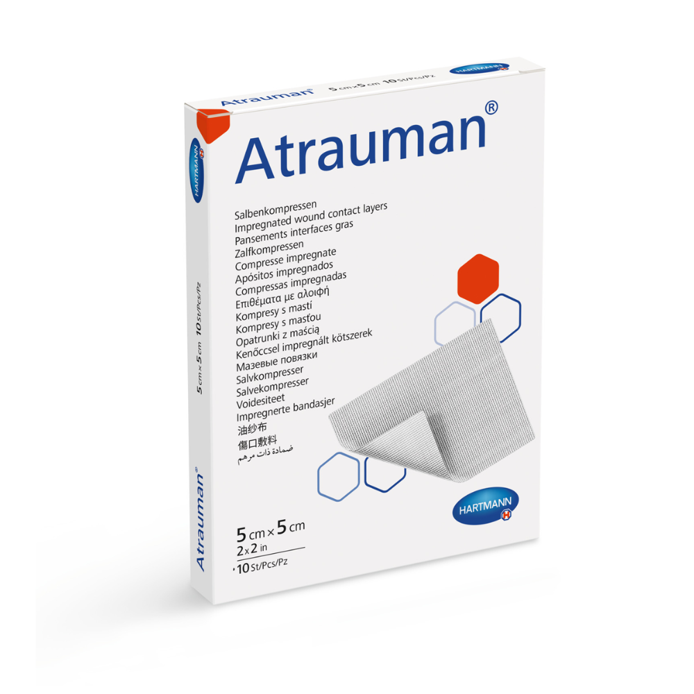 Hartmann Atrauman® sterile ointment compress 5 x 5 cm