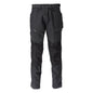 Trousers with knee pockets trousers, black