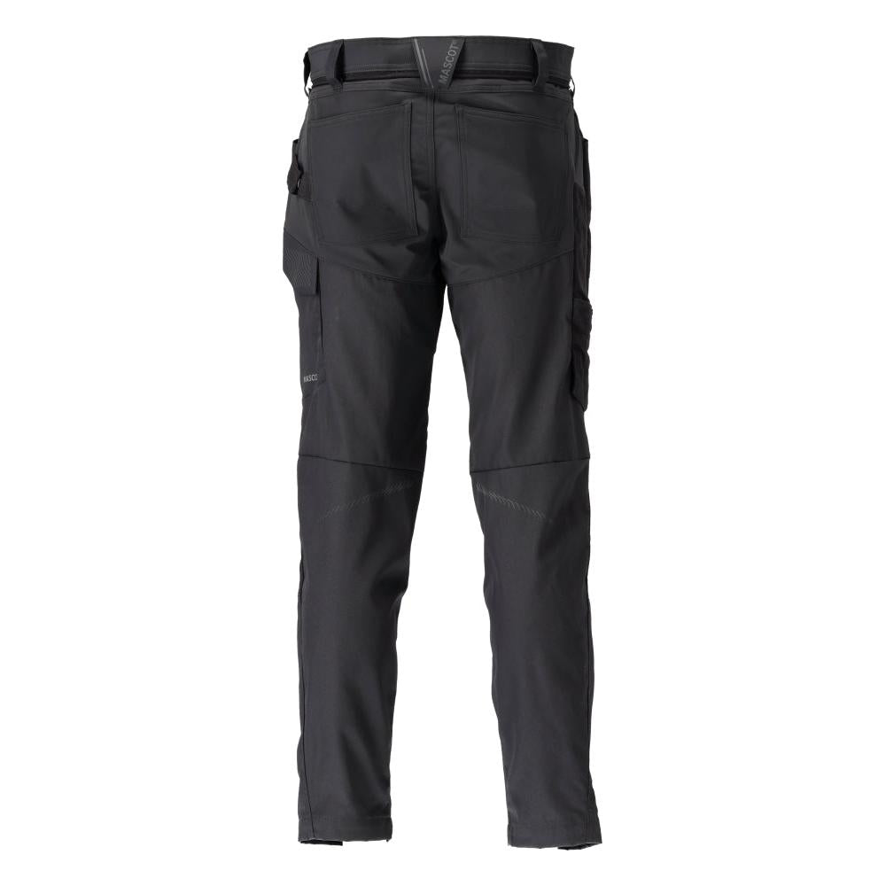 Hose mit Knietaschen Hose, schwarz