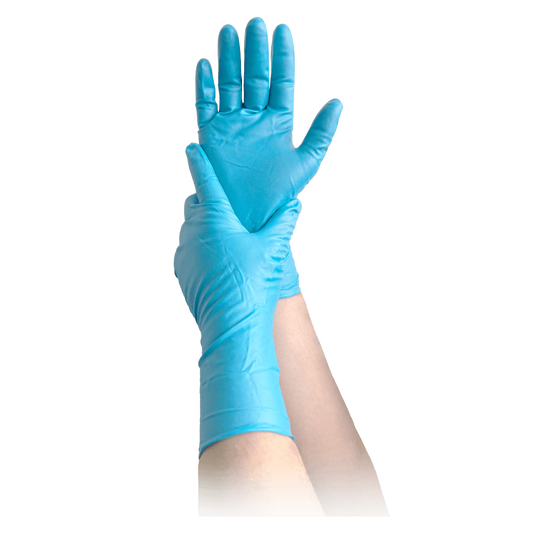 MaiMed-ChemGuard, unsteril, puderfrei Nitril-Vollschutz-Handschuh, 50St/Box