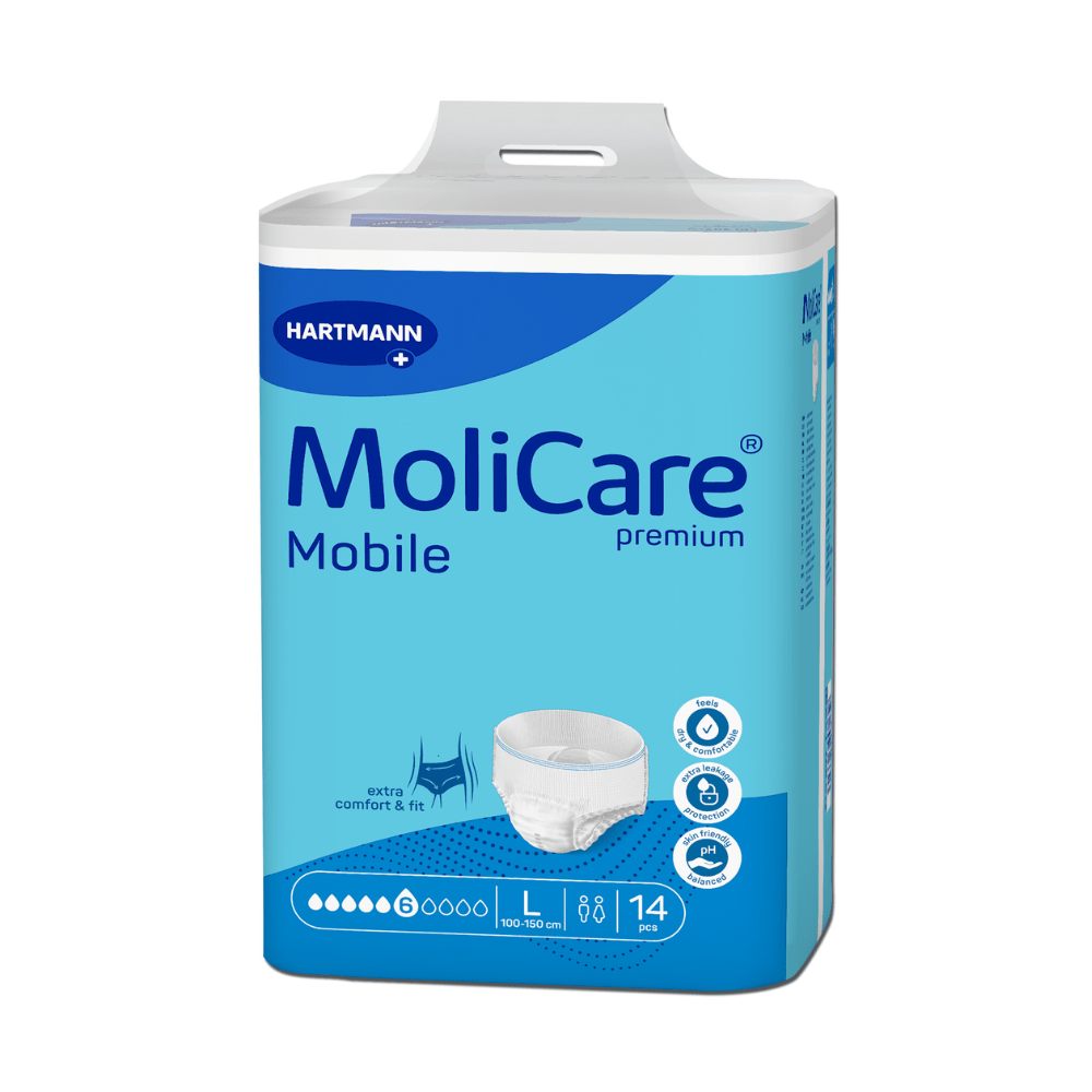 MoliCare® Premium Mobile Incontinence Pants, 6 Drops – Severe Incontinence
