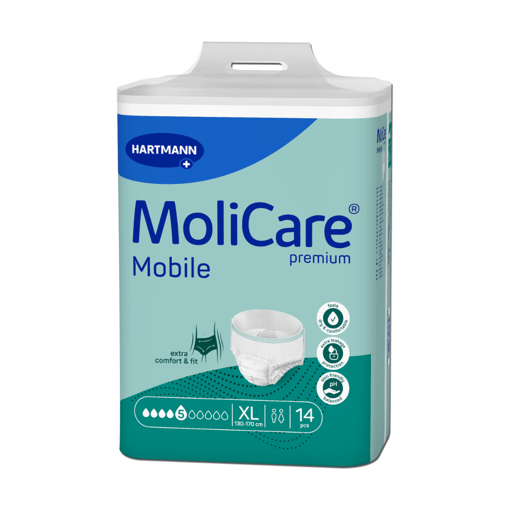 Hartmann MoliCare® Premium Mobile Incontinence Pants, 5 Drops – Moderate Incontinence