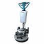 The Arcora Orbital Heavy Or17 orbital machine from Arcora International GmbH features a blue-gray handle, a white tank with "ARCORA" lettering, and a large, round scrubbing base - ideal for professional cleaning applications.