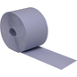 Depicted is a large, 2-ply blue workshop roll (21.2 cm x 360 m) from Abena Re-Seller GmbH with a slightly textured surface and a part of the roll that is unrolled flat in front; available as a box with 2 packs.