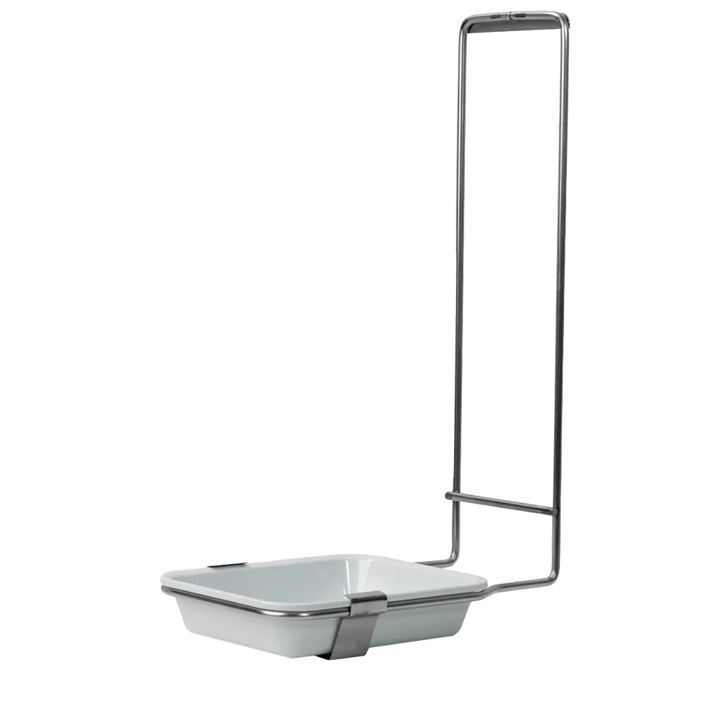 Der AMPri Schalenhalter aus Edelstahl ist passendes Zubehör für alle 500 ml Desinfektions- und Seifenspender mit herausnehmbarer Kunststoffschale, ideal als Wandspender Zubehör. 1 Stück.