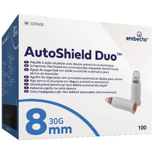 Embecta AutoShield Duo Sicherheits-Pen-Nadeln, 100 Stück - 30 G - 8 mm