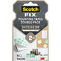 A pack of Scotch-FIX™ Double-Sided Indoor Mounting Squares 4496-ST16-P from 3M Germany GmbH contains 16 double-sided squares (25 mm x 25 mm) for indoor mounting, each holding up to 2 kg. The 3M logo is shown at the bottom right.