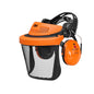 3M™ Kopfschutz-Kombination, Forstwirtschaft, Orange, G500V5CH510-OR | Packung (1 Stück)