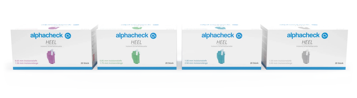 Alphacheck Heel Incision Safety Lancets
