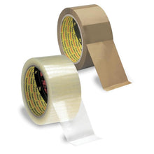 Scotch® Packaging Tape 371, Buff, 48 mm x 100 m | Pack (1 roll)