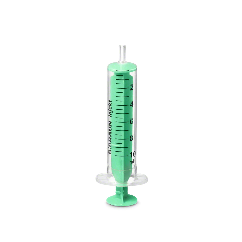 Injekt Solo Spritze, 10ml Luer-Ansatz, exzentrisch | Packung (100 Stück)