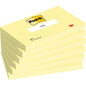Post-it® Notes, Canary Yellow, 76 mm x 127 mm, 100 sheets/pad, 6 pads/pack, 100% PEFC, SGSCH-PEFC-COC-110078 | Pack (6 pieces)
