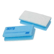 3M™ Scotch-Brite™ Reinigungsschwamm 3372, Blau / Weiß, 70 mm x 150 mm, 10 x 10 Stück / Karton | Packung (10 Stück)