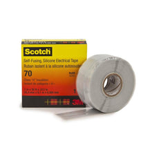 Scotch® 70 Silikon-Kautschuk-Band, selbstverschweißend, Hellgrau, 25 mm x 9 m, 0,3 mm | Packung (1 Rolle)