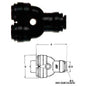 servomat Ersatzteil Y-Verbinder 6 mm – Teilenr. JGRM2306E