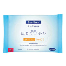 Sterillium® 2 in 1 Tücher | Packung (15 Stück)